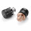 (Light silver) Embedded Cabinet Door Knobs Spring Knobs Single Hole Hidden Pulls Cabinet Door Handles 3
