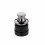 (Light silver) Embedded Cabinet Door Knobs Spring Knobs Single Hole Hidden Pulls Cabinet Door Handles 4