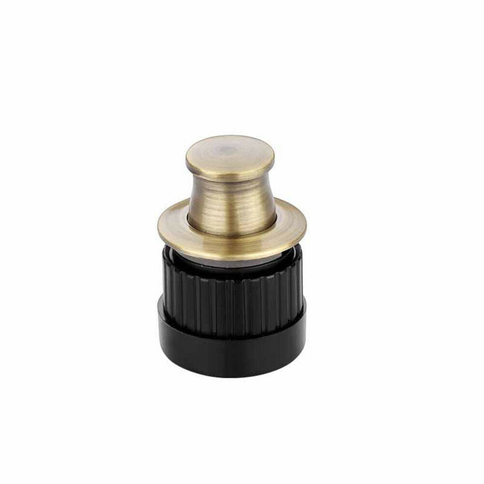 (Antique Bronze) Embedded Cabinet Door Knobs Spring Knobs Single Hole Hidden Pulls Cabinet Door Handles