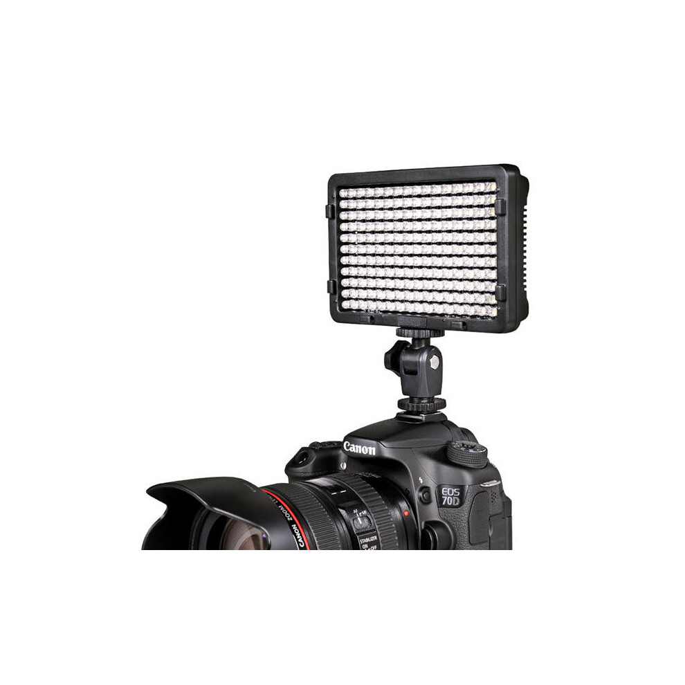 LED Camera Video Light Bi-color Temperature Adjustable Photography for DSLR Camera