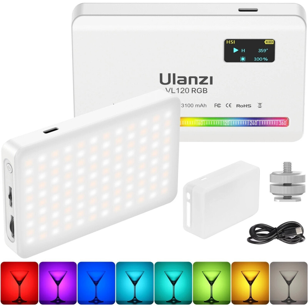 Video 2500K-9000K With Silicon Diffuser Camera Lamp Cri 95+ Smartphone Selfie Ing Photography Live Broadcast Light 6112211810461