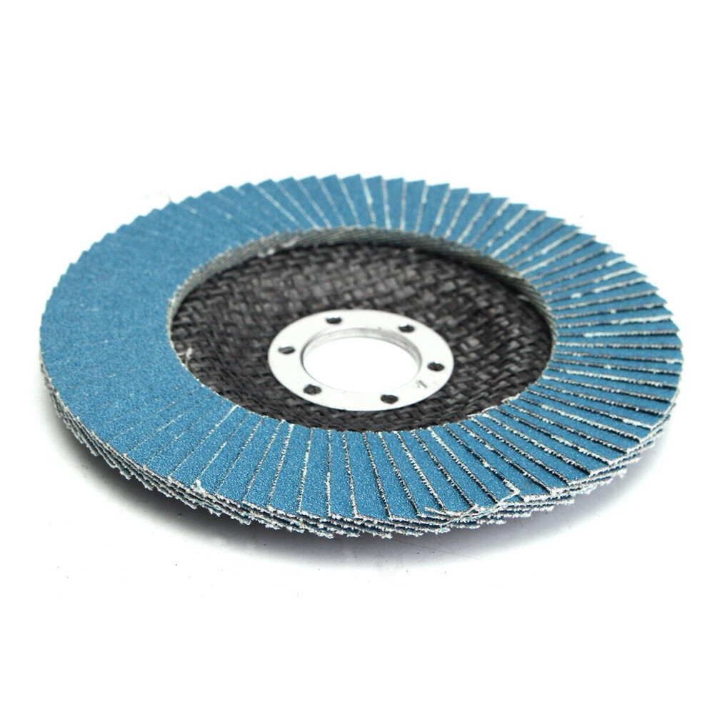 5Pcs 100Mm Grinding Wheel 120 Grit Flap Disc 4 Inch Angle Grinder Sanding Tool 3654659379573