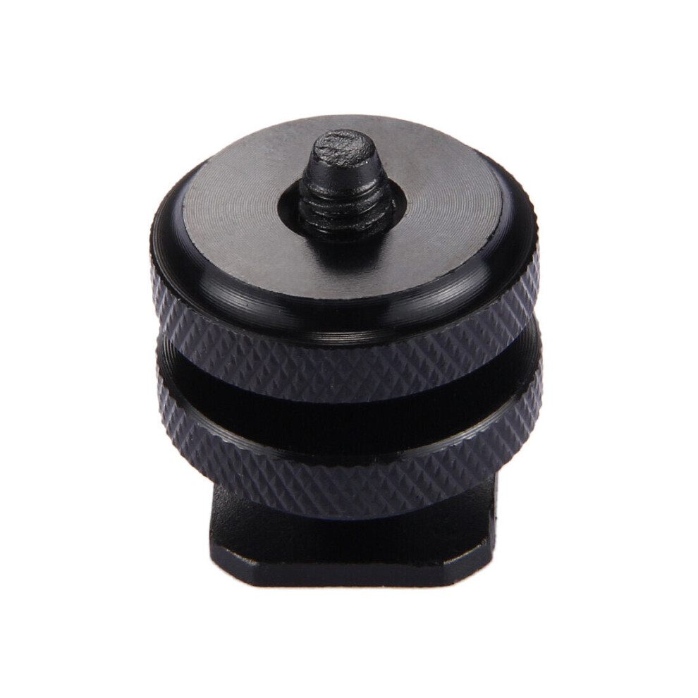 Reinforced Hot Shoe Screw Adapter with Double Nut for DSLR Cameras GoPro HERO5 4 3 2 1