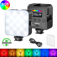 Video Light 2500K-8500K Dimmable Camera LED Video Lamp with Soft Diffuser for DSLR SLR Camera Smartphone Vlog Fill Light Live Broadcast Photography