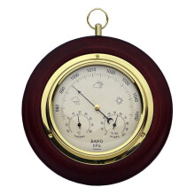 Youshiko Traditional 3 in 1 Weather Station Combined Barometer Temperature Humidity and Forecaster Dial