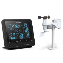 Official UK version Radio Control Weather Station YC9386, 5-in-1 Wireless Sensor
