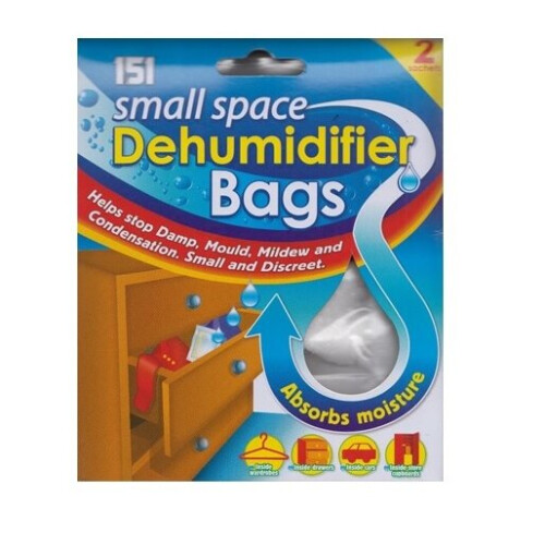 3pk Small Space Dehumidifier Bag Moisture Trap Damp Mould Control 1