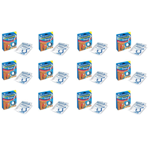 12pk Small Space Dehumidifier Bag Moisture Trap Damp Mould Control