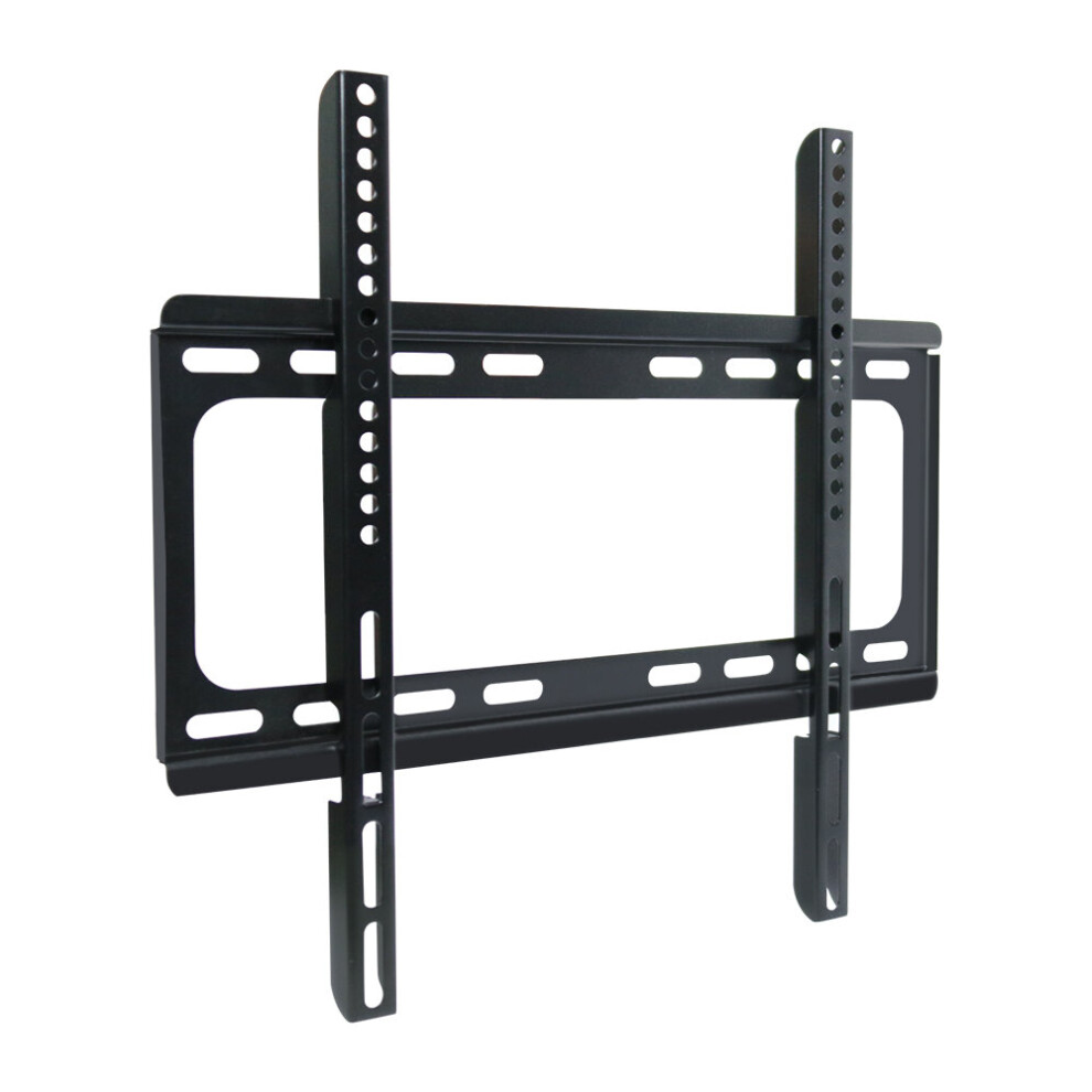 26"-65" Fixed TV Wall Bracket For LED LCD Plasma & Curved Screens - VESA 400x400mm