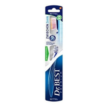 Dr. Best 12767 Toothbrush Medium Pack of 12 for Between Teeth