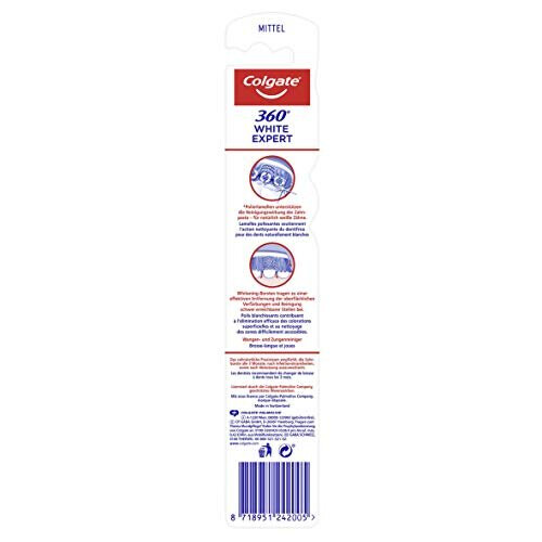 Colgate Colgate 360 White Expert Medium Toothbrush 2