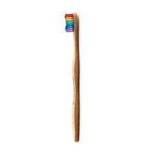 The Humble Co. Bamboo Toothbrush Proud | Soft Bristles | Biodegradable, Eco-Friendly, Vegan for Your Everyday Oral Care, Dentist Approved (1 Pack