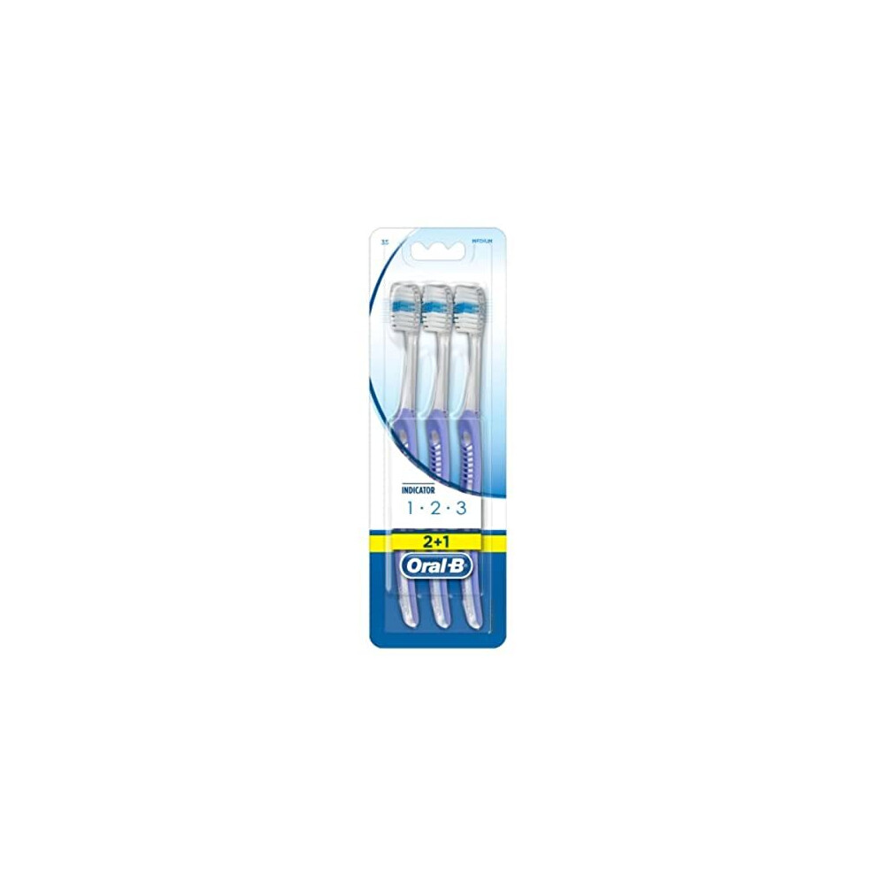 Oral-B Manual 1-2-3 Indicator Toothbrush