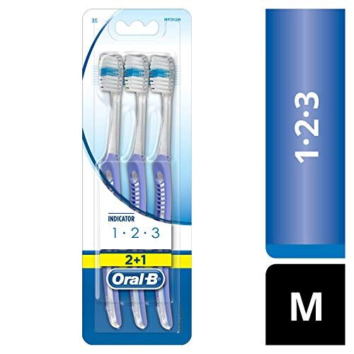 Oral-B Oral-B Manual 1-2-3 Indicator Toothbrush 1