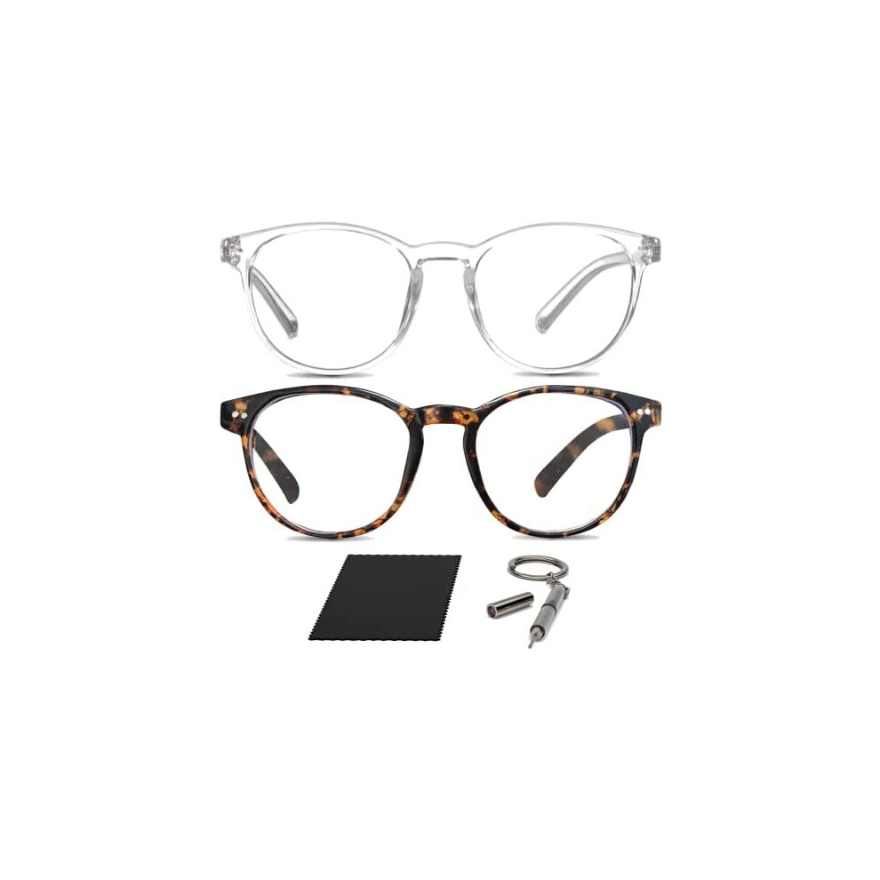 Riccardo Materossi Blue/Light 2 Pack - Premium 99.9% Blocking Glasses (380-410Nm) - Reduce Headaches And Improve Sleep - Uk Based Brand
