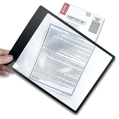 Carson MagniSheet Flexible 2x Fresnel Page Magnifier 1