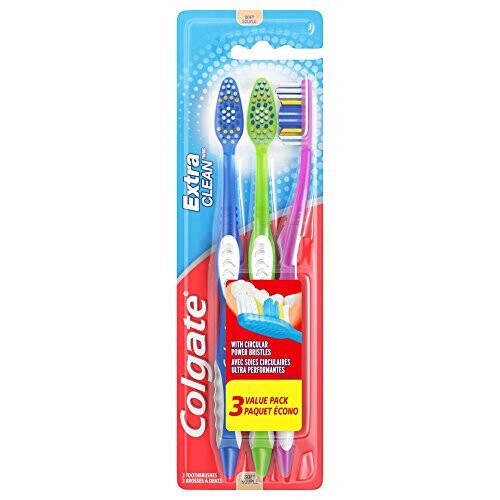 Colgate Colgate Extra Clean Full Head Toothbrush, Soft - 3 Count