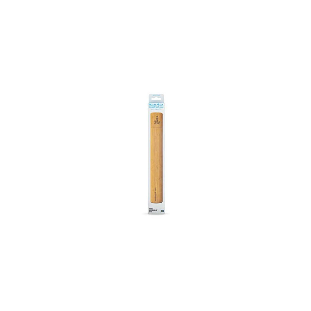 The Humble Co. Bamboo Toothbrush Case | For Adults | Biodegradable, Eco-Friendly, Vegan For Your Everyday Oral Care, Dentist Approved (1 Pack)
