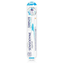 Sensodyne Complete Protection Soft Toothbrush, Pack of 1, Specially Designed for People with Sensitive Teeth, Assorted Colours