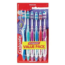 Colgate Zig Zag Teeth Brush, Deep Interdental Cleaning, 6 pcs