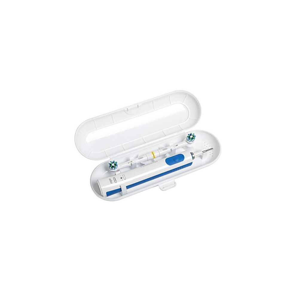 Dawwoti White Electric Toothbrush Travel Case For Oral B & Philips Sonicare,