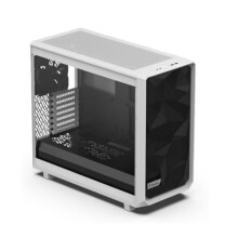 Fractal Design Meshify 2 Lite White Tg Gaming Case W/ Light Clear Glass Window E FD-C-MEL2A-04