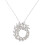 Swarovski Swarovski Louison Collection Czech White Crystal Silver Necklace 1