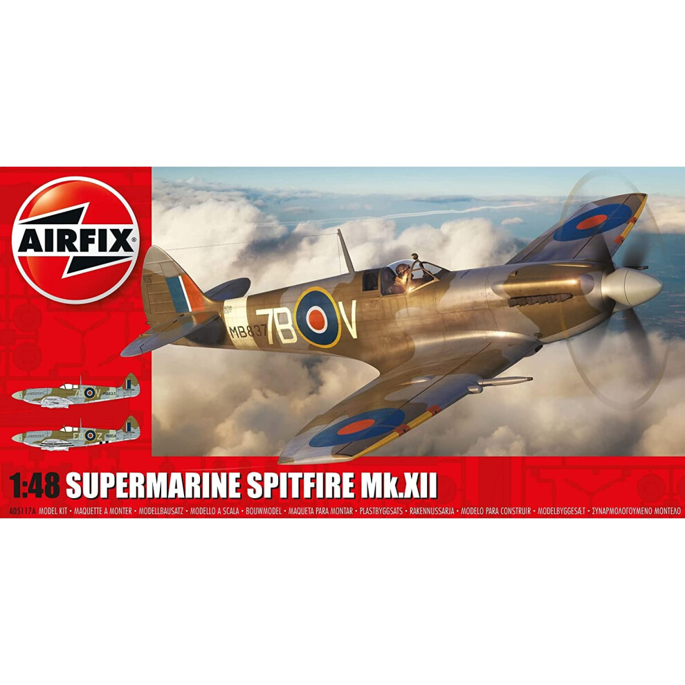 Airfix Supermarine Spitfire Mk.xii. Military Aircraft. Spitfire