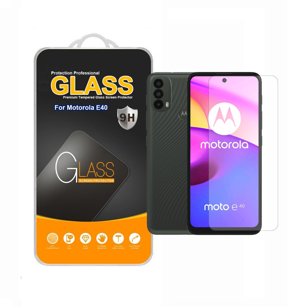 For Motorola E40 Tempered Glass Screen Protector 304063173290