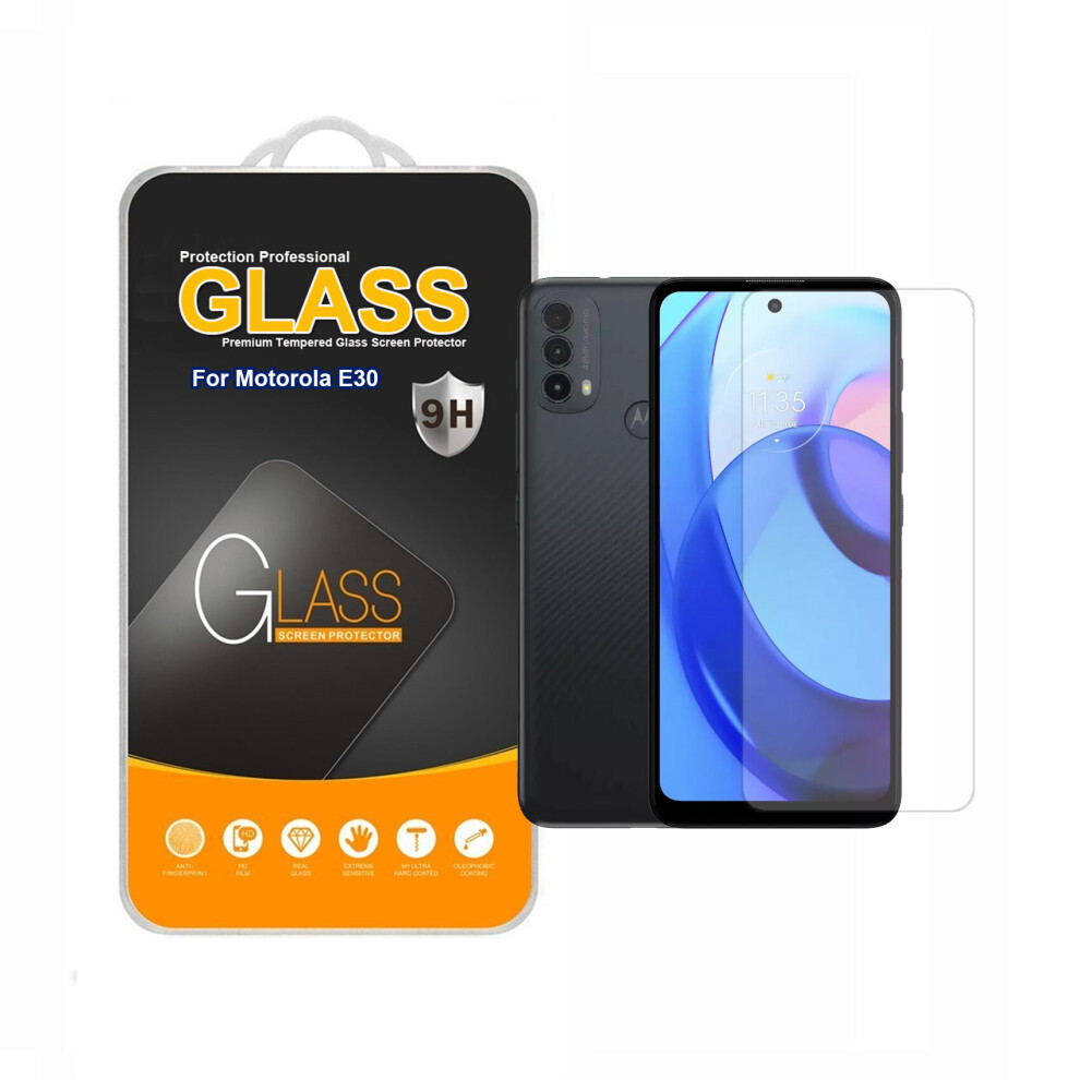 For Motorola E30 Tempered Glass Screen Protector 304063173283