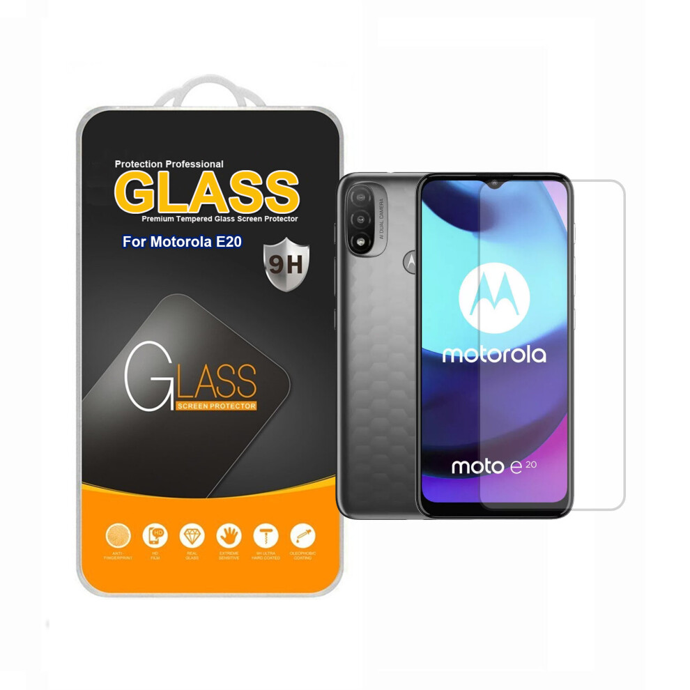 For Motorola E20 Tempered Glass Screen Protector 304063173276