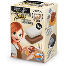 Oplaadbare Poterie - BUKI - 5431 - 1 kg klei - Luchtgedroogd - Vanaf 8 jaar