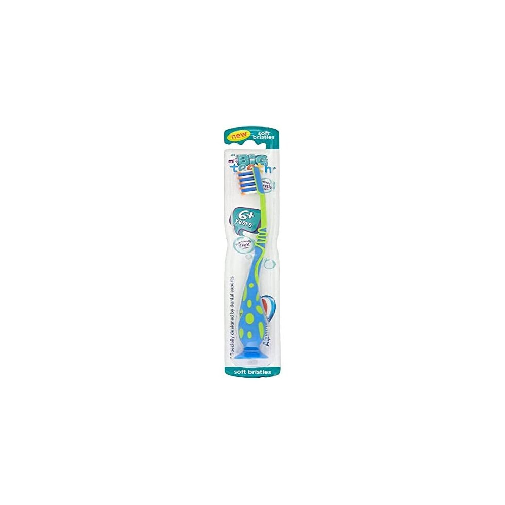 Aquafresh Big Teeth Toothbrush for Kids 6-8 Years