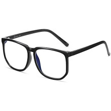 TR90 Vintage surdimensionné de blocs de blocage de lumière bleue pour le cadre carré de mid grand visage Classic Eyewear