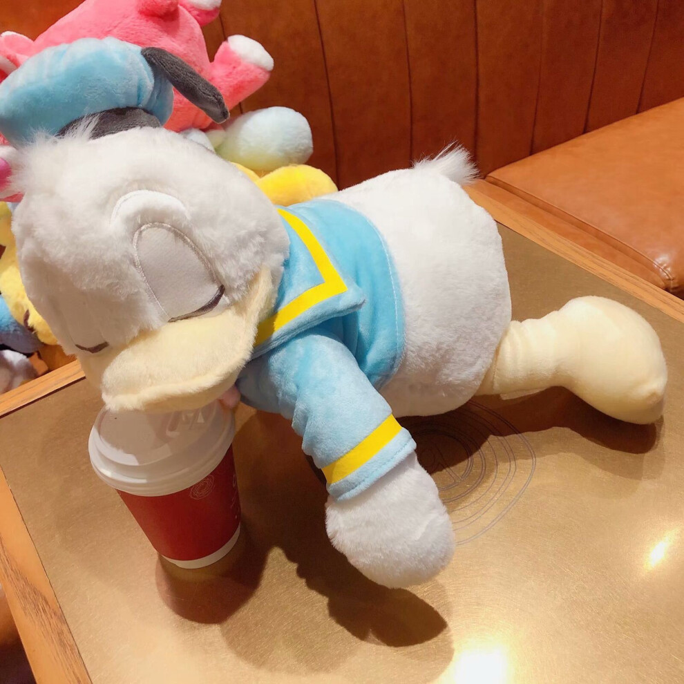 (Donald Duck) Disney Sleeping Plush Dolls Dumbo Donald Duck Lotso Stuffed Animals Pillow Toys