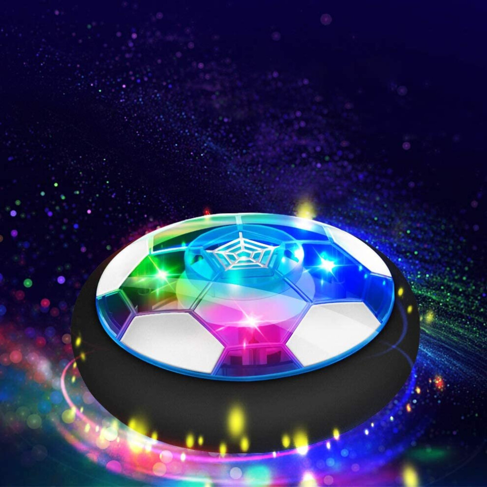 Kids Toys LED Rechargeable Air Power Hover Soccer Ball Gift