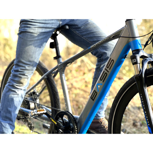 Basis Protocol Hybrid Integrated Electric Bike - Black/Lime 1