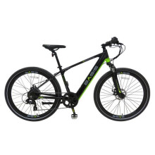 Basis Protocol Hybrid Integrated Electric Bike - Black/Lime
