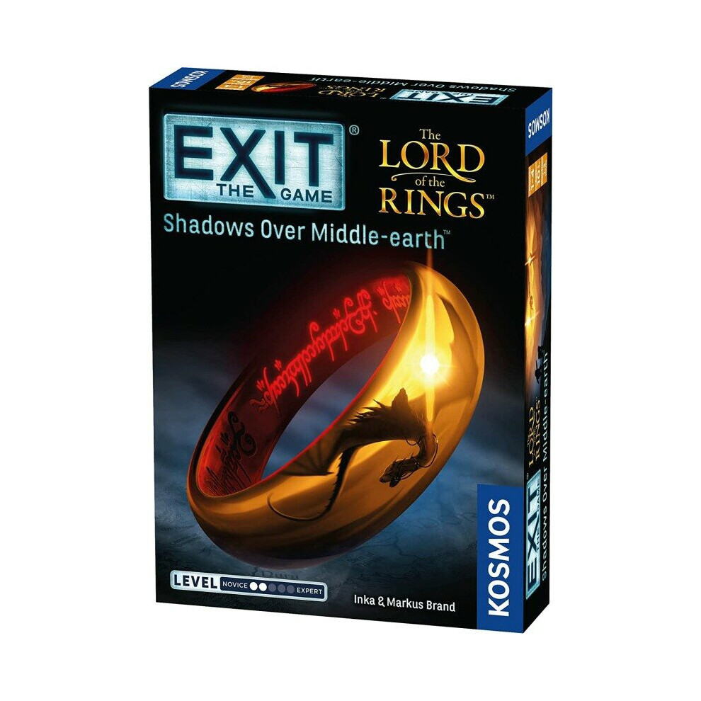 Thames & Kosmos Exit: The Lord Of The Rings ? Shadows Over Middle-Earth | Level: Beginner | Unique Escape Room Game |10+