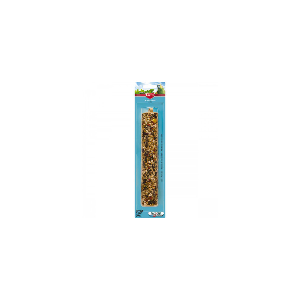 Kaytee Forti-Diet Pro Health Parrot Honey Treat Stick 3.5 oz