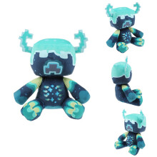 Minecraft Warden Peluche Animal Pixel Suave Niños Regalo Juguete