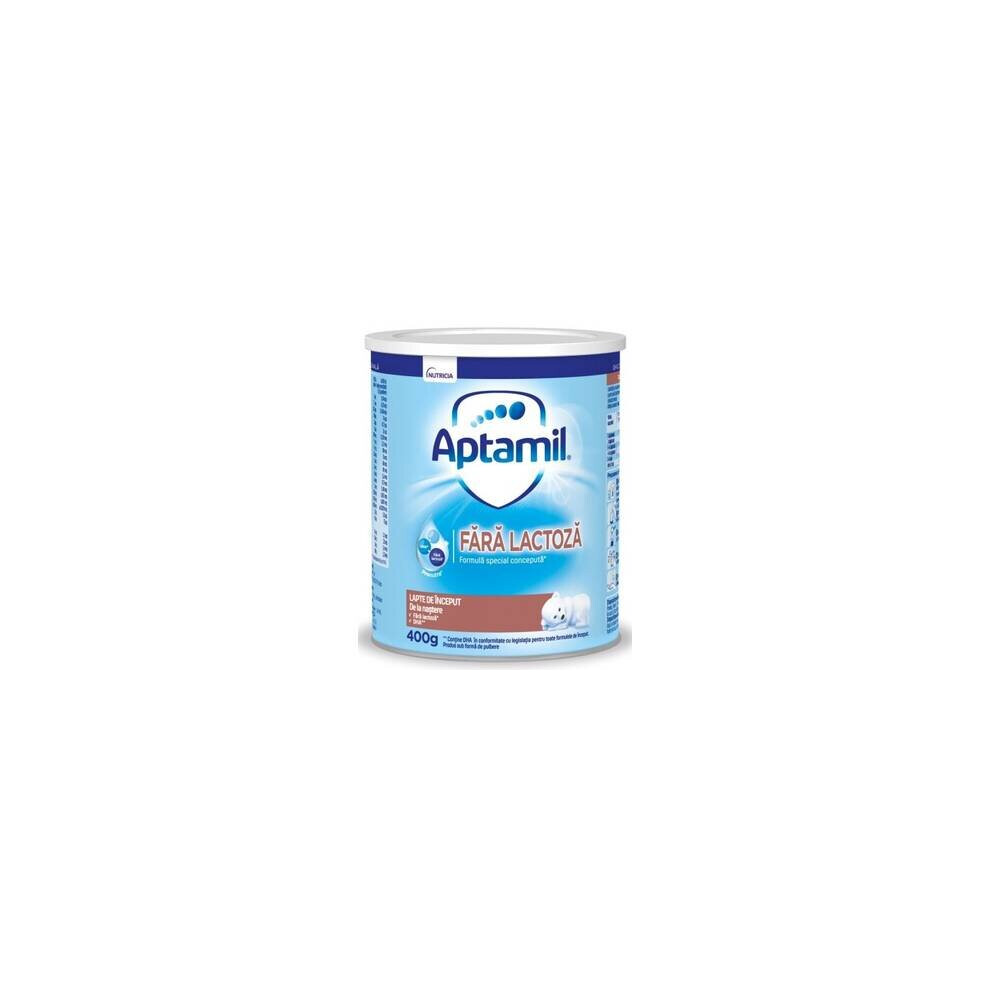 Lactose-free milk powder 0 months +, 400g, Aptamil.