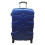 (Blue, Medium) Hampton & Stewart Hard Shell Extra Large Suitcase 1