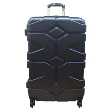(Navy , Large) Hampton & Stewart Hard Shell Extra Large Suitcase