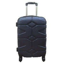 (Navy , Small) Hampton & Stewart Hard Shell Extra Large Suitcase