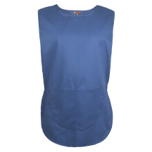 (Navy, S) Tabard Apron Catering Cooking Cleaning Work Apron