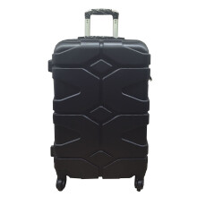 (Black, Medium) Hampton & Stewart Hard Shell Extra Large Suitcase