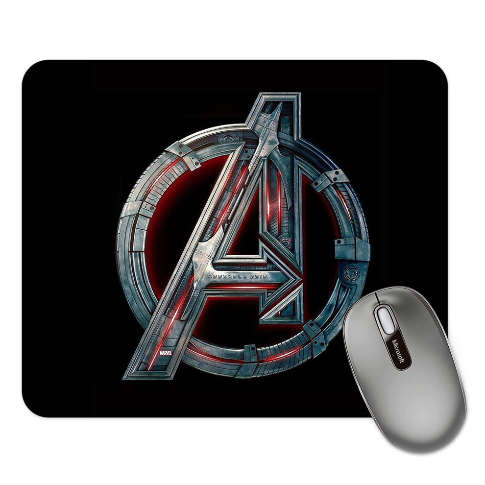 Avenger Logo Gaming Mouse Pad For Computer, Pc And Laptop ( Pack Of 2 ) 689157733988