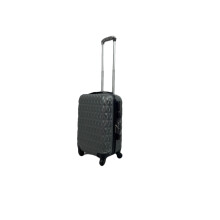 (Grey, Small) Hampton & Stewart Diamond Design HardShel Suitcase