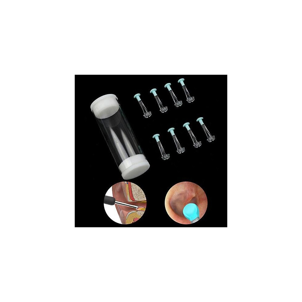 (8 New Bebird Round Tips) Original Ear Sticks Earpick Replacement Ear Cleaner Tips Set Silicone Ear Spoon For Bebird